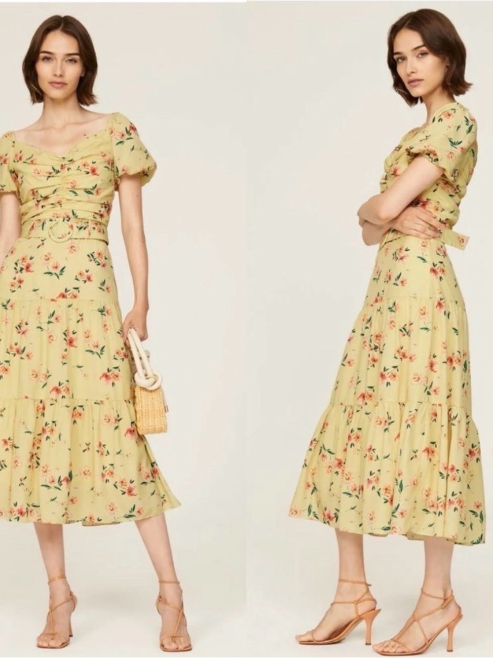 Paloma Blue Evie Flower Belt Dress